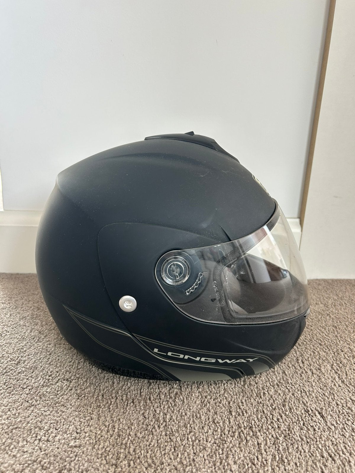 AGV Integraalhelm - Mat Zwart, Ophalen, Dames, S, Tweedehands