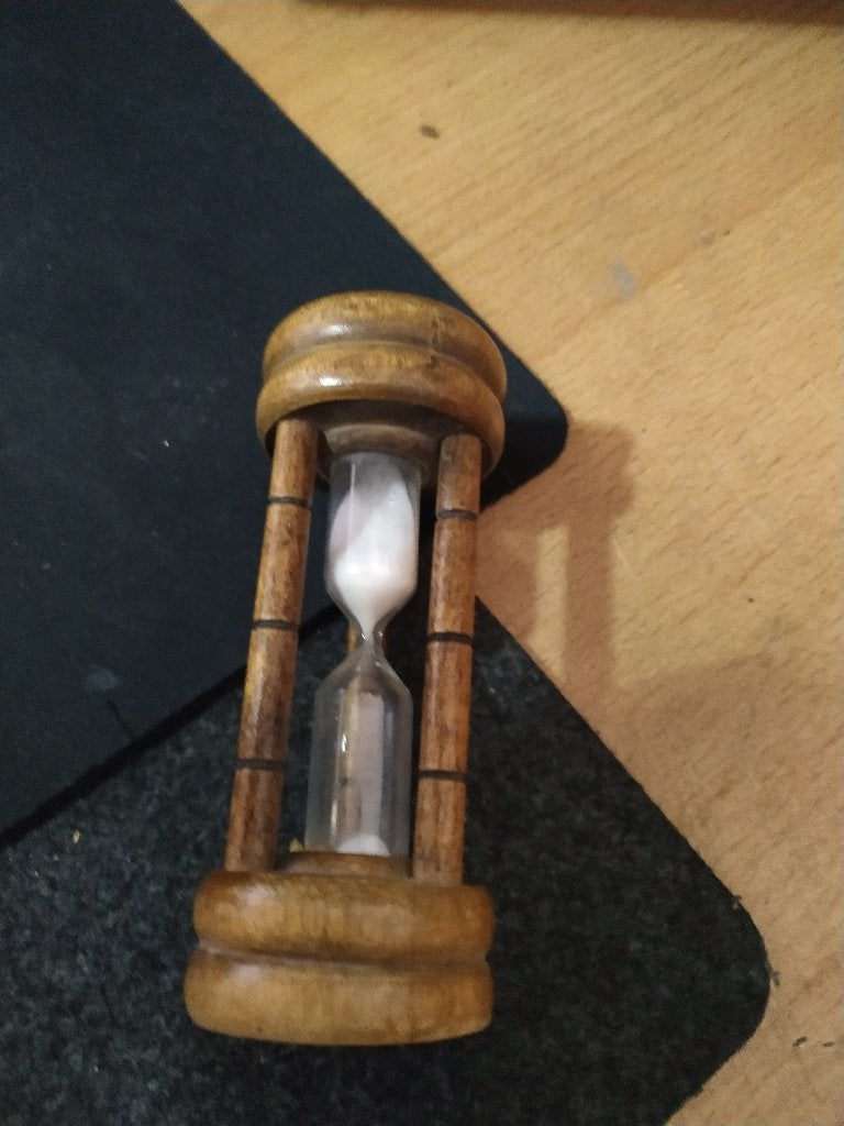 Klein zandloper antiek, Ophalen of Verzenden