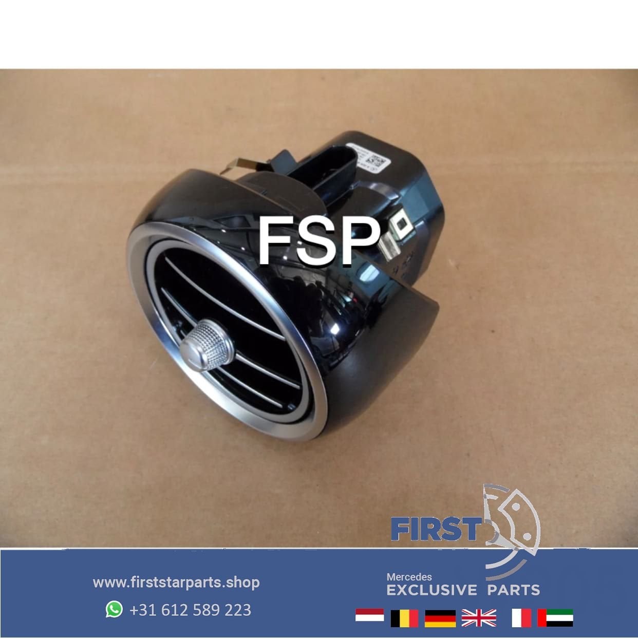 W205 C205 luchtrooster dashboard AMG Mercedes C Klasse origi, Gebruikt, -, Ophalen of Verzenden, -