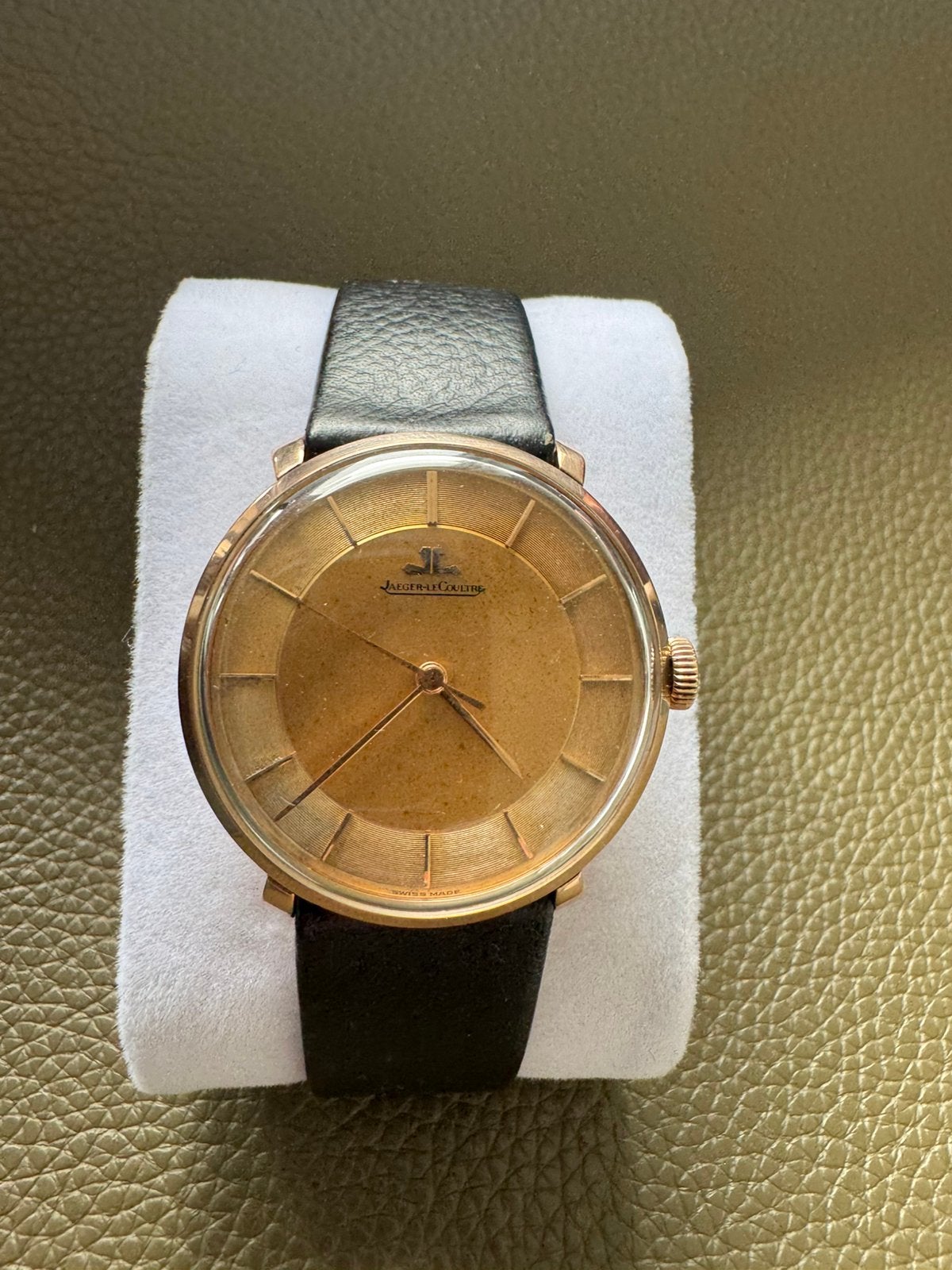 Jaeger le Coultre 18krt dress watch, Overige merken, Met bandje, Verzenden, Polshorloge