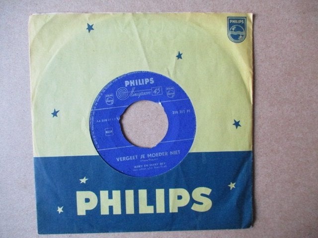 s5500 jerry en mary bey - vergeet je moeder niet, Cd's en Dvd's, Ophalen, Gebruikt, 7 inch, Overige genres