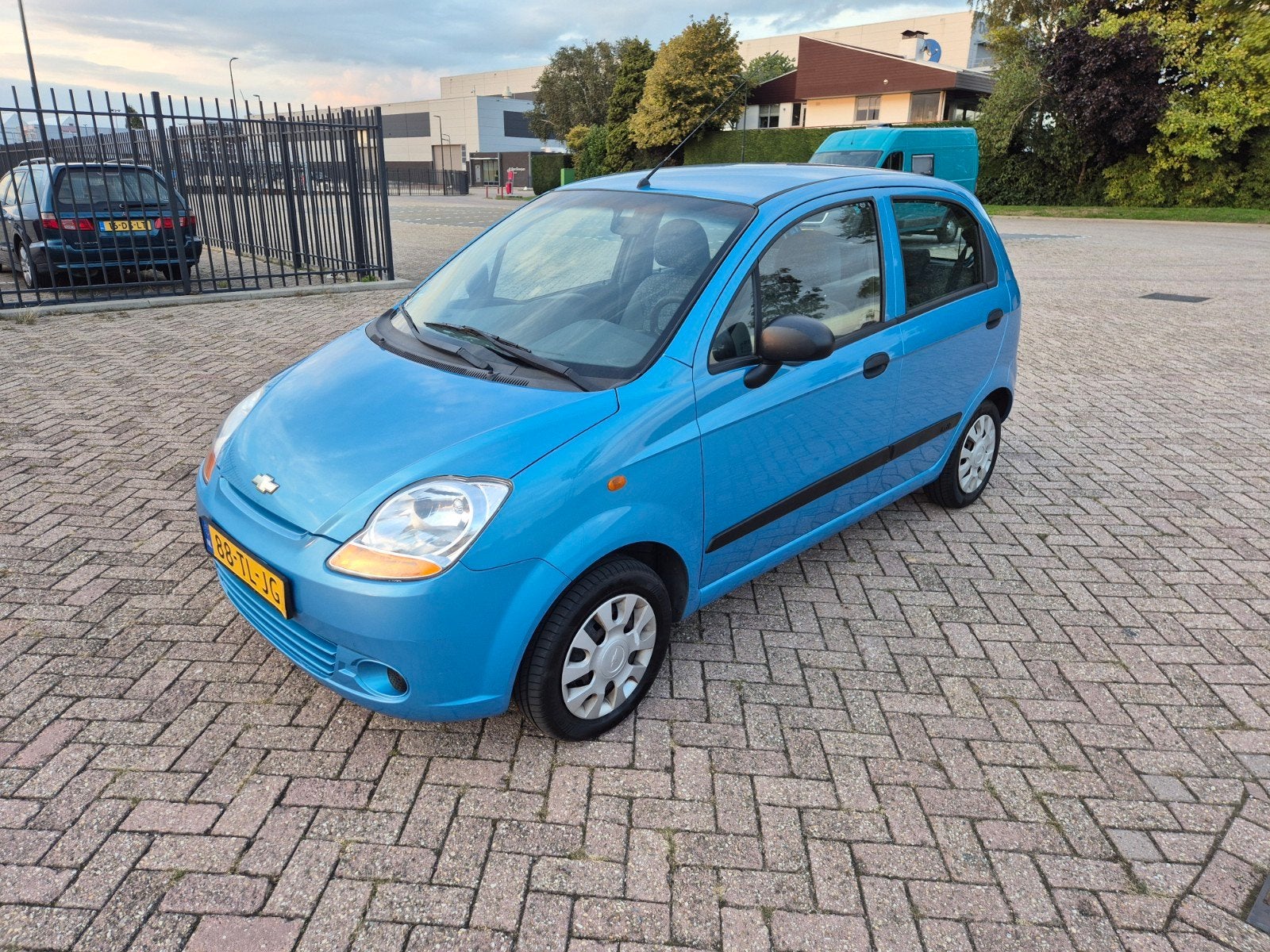 Chevrolet Matiz 0.8 Automaat 2006 Nieuwe Apk, Auto's, Blauw, Origineel Nederlands, Bedrijf, 51 pk