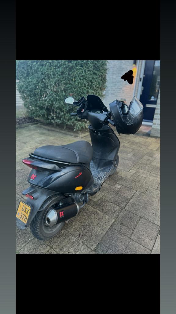 Zip iget 2020, Fietsen en Brommers, Scooters | Piaggio, Gebruikt, Zip, Maximaal 45 km/u, Benzine, Ophalen