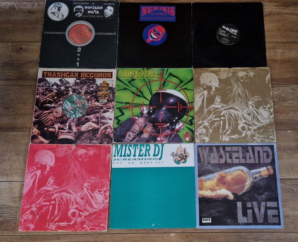 Hardcore Gabber Vinyl collectie, Ophalen of Verzenden, Gebruikt, 12 inch, Overige genres