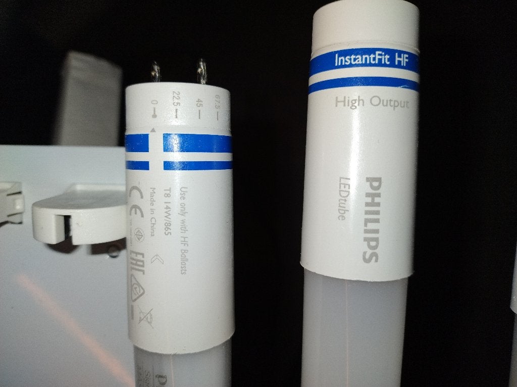 Led TL lampen, Ophalen of Verzenden, Gebruikt, Minder dan 50 watt, Lamp