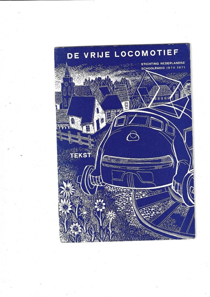 NS Spoor stichting Nederlandse schoolradio 1970-1971 met 12, Ophalen of Verzenden, Trein, Overige typen
