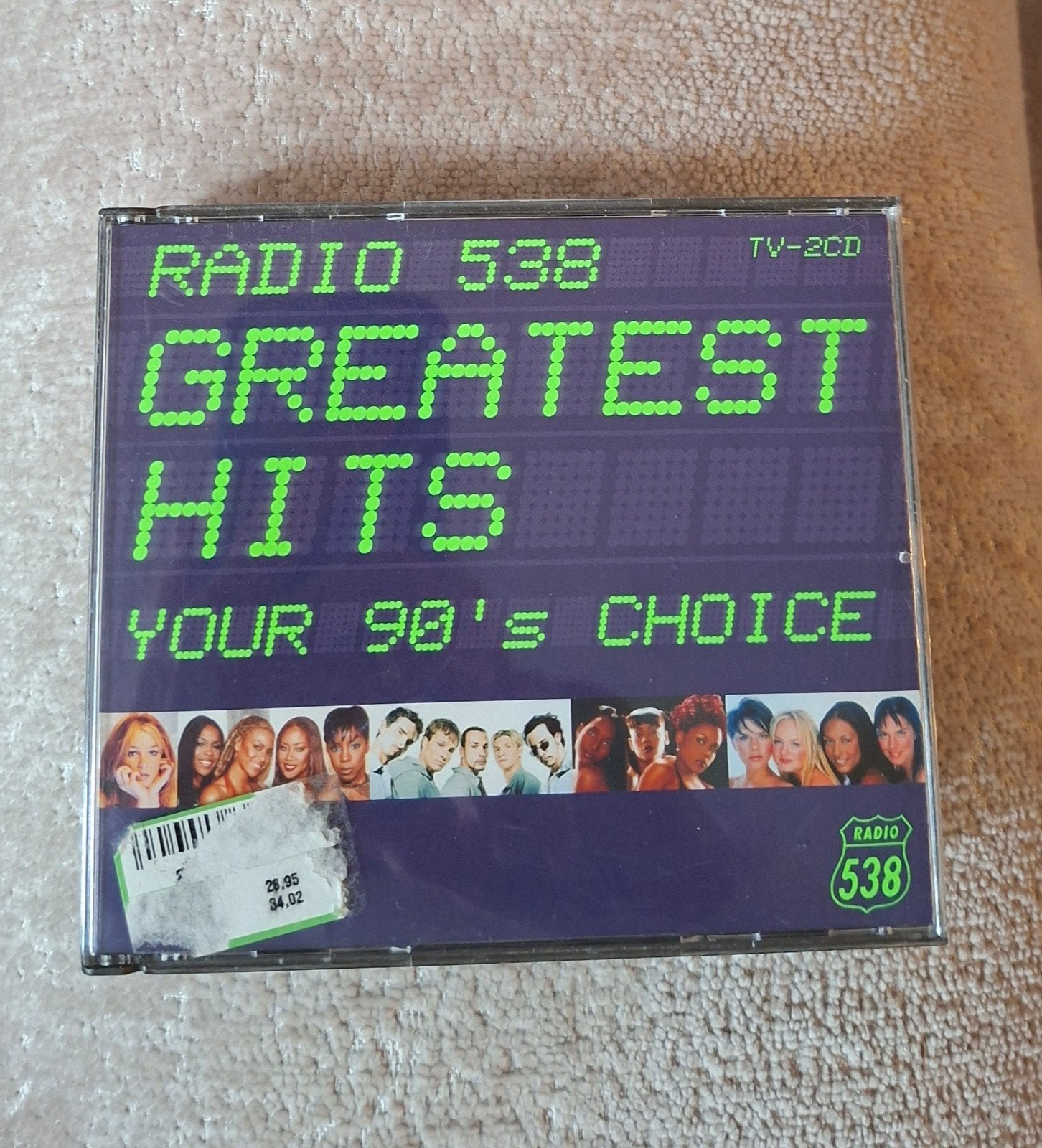 Radio 538 Greatest Hits: Your 90's Choice (2CD), Gebruikt, Pop, Ophalen of Verzenden, Verzamelalbum