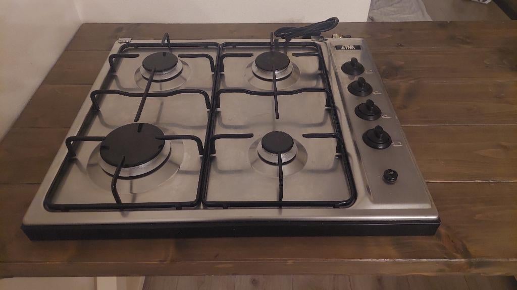 Gaskookplaat Etna, Ophalen, Gebruikt, 4 kookzones, Gas
