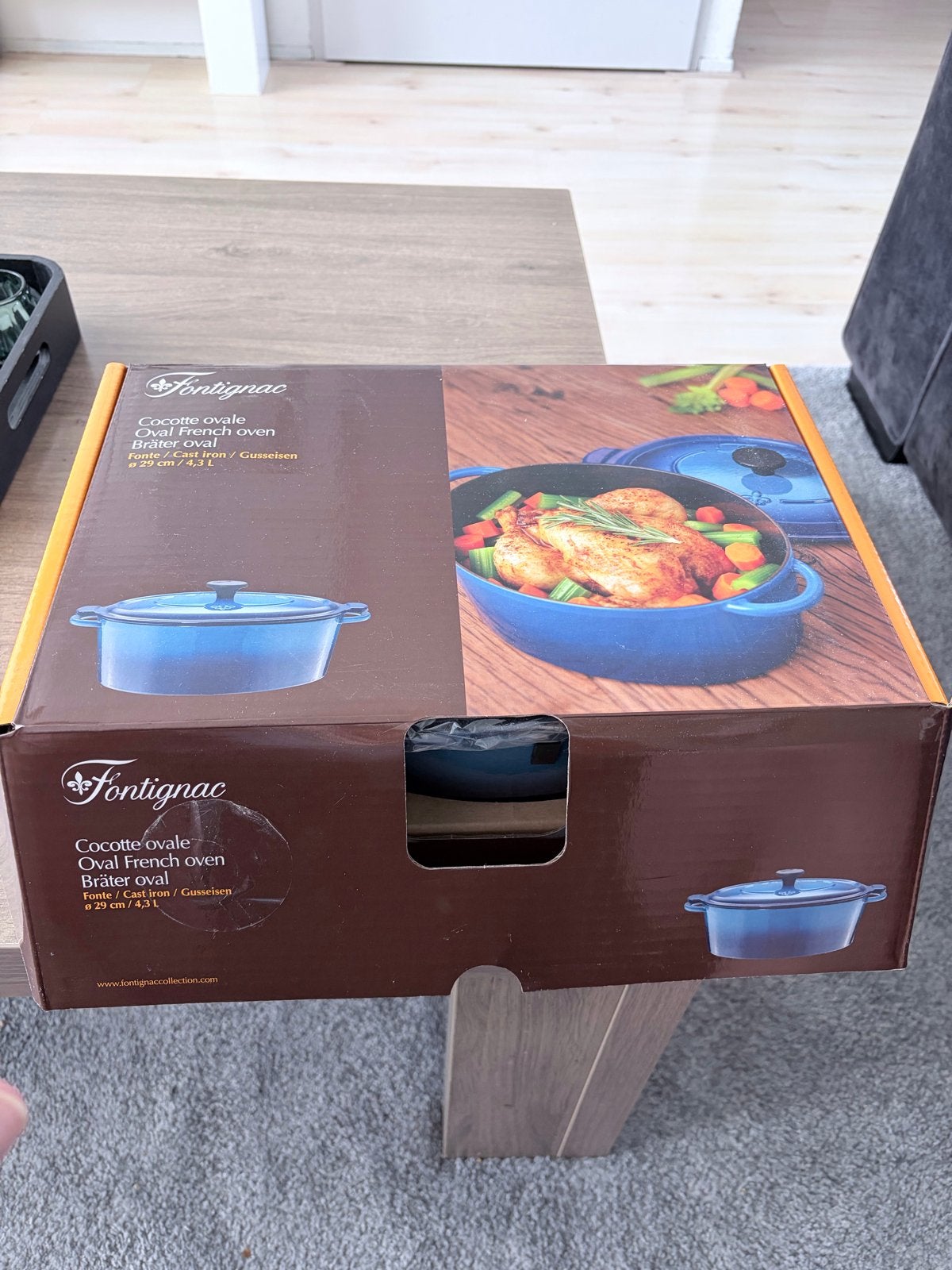 Fontignac ovale Franse oven / braadpan - Nieuw in doos, Witgoed en Apparatuur, Onderdelen en Toebehoren, Ophalen, Nieuw