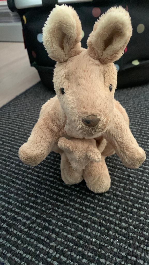 Knuffel Kangoeroe, Kinderen en Baby's, Speelgoed | Knuffels en Pluche, Ophalen of Verzenden