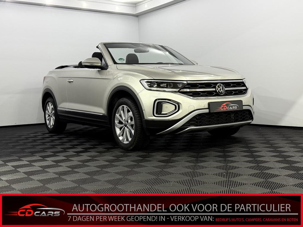 Volkswagen T-Roc Cabrio 1.5 TSI Style Camera, Virtual desk,, Stof, Euro 6, 1446 kg, Bedrijf