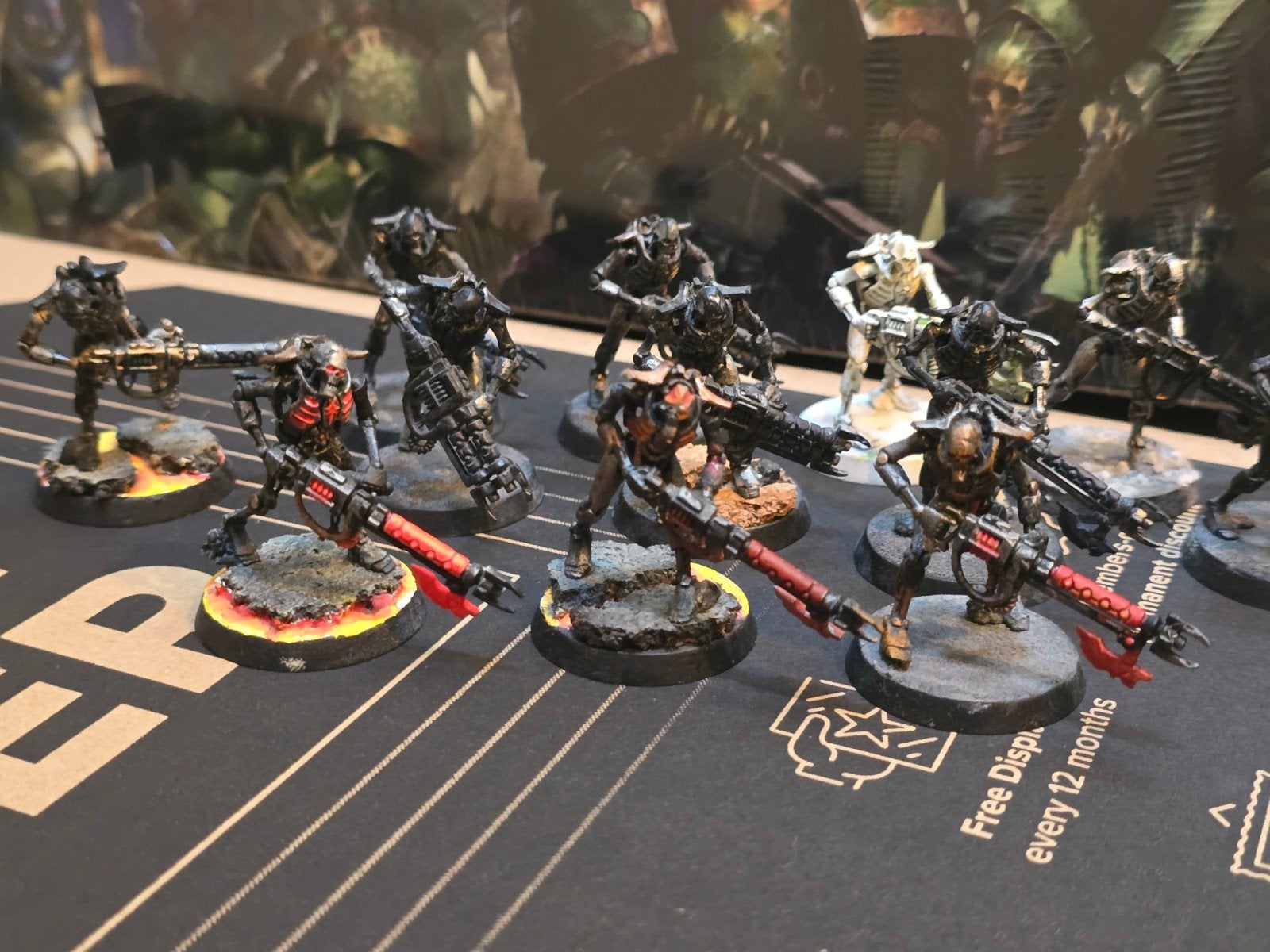 Necron Warriors & Canoptek Scarab Swarms 40k, Gebruikt, Figuurtje(s), Ophalen of Verzenden, Warhammer 40000