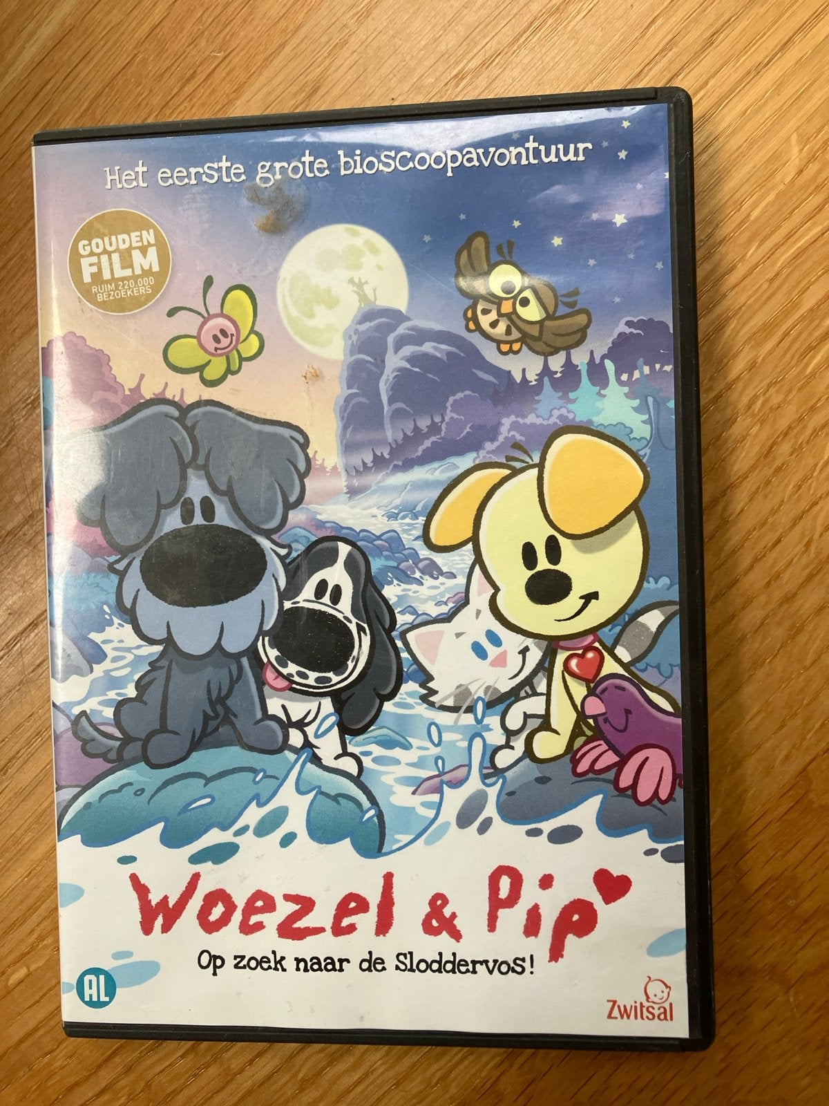 Woezel & Pip: Op zoek naar de Sloddervos! (DVD), Alle leeftijden, Familie, Film, Gebruikt