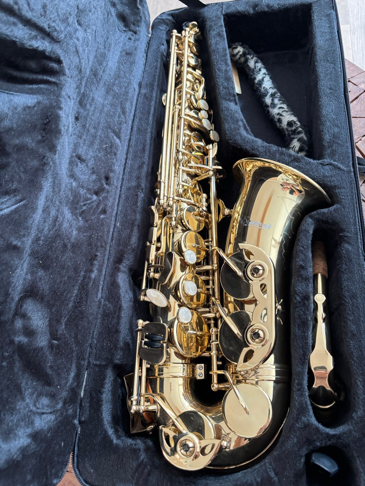 Eastman EAS-500 Altsaxofoon - Zo goed als nieuw, Muziek en Instrumenten, Blaasinstrumenten | Saxofoons, Ophalen, Zo goed als nieuw