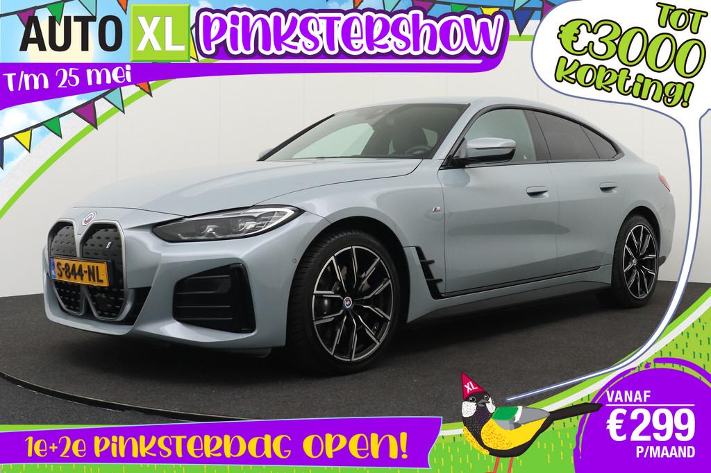 BMW i4 eDrive40 84 kWh M-Sport Elek.Trekhaak Head-up Display, Achterwielaandrijving, Gebruikt, Zwart, Origineel Nederlands