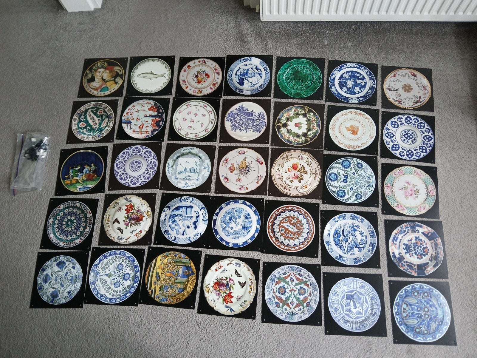 IXXI- 35 wandborden (Rijksmuseum) - zwarte achtergrond, Huis en Inrichting, Woonaccessoires | Wanddecoraties, Ophalen of Verzenden