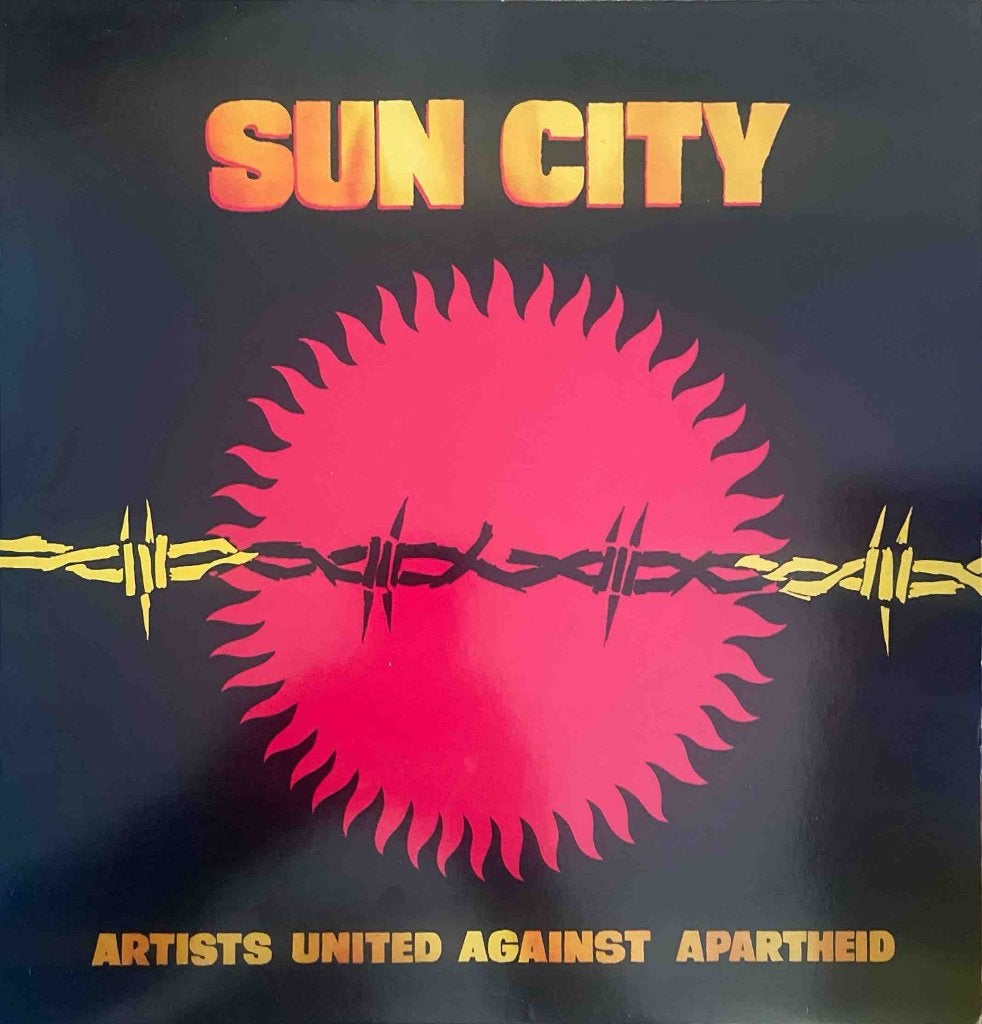 Artists United Against Apartheid - Sun City, Cd's en Dvd's, Vinyl | Pop, LP, Ophalen of Verzenden, Zo goed als nieuw, Elektronisch