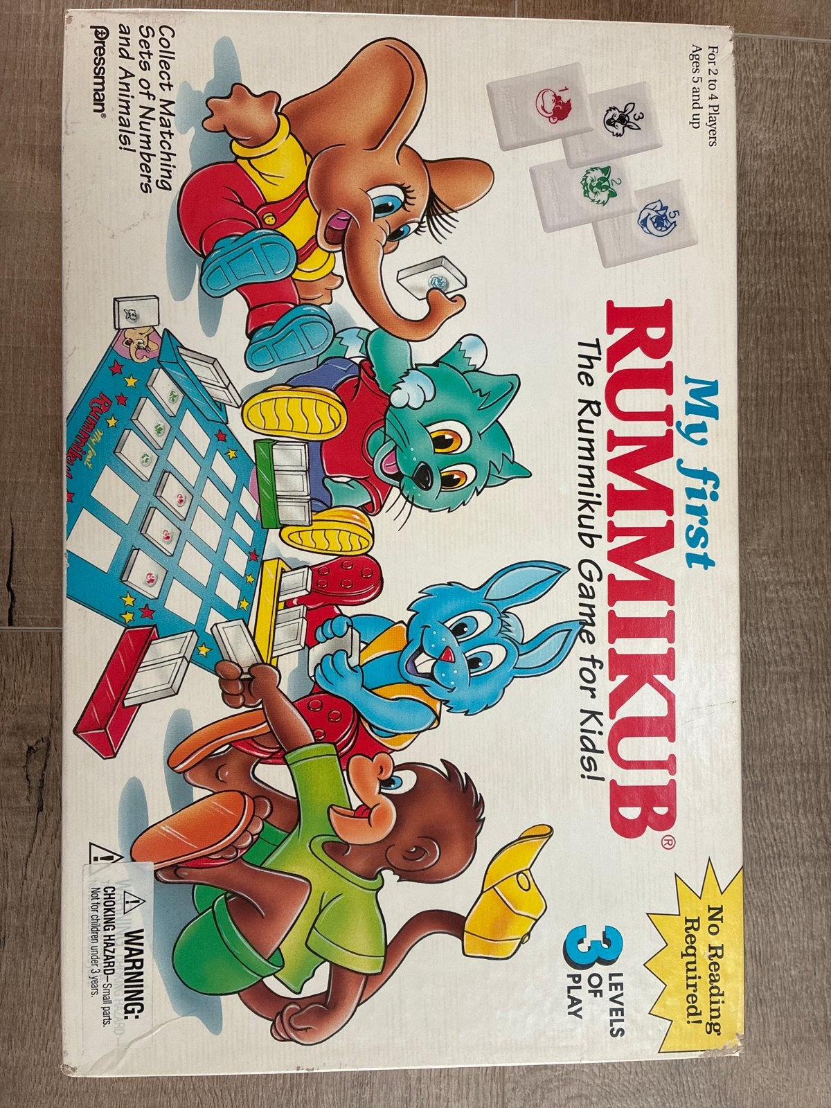 My First Rummikub - Het Rummikub spel voor kinderen, Drie of vier spelers, Ophalen of Verzenden, Zo goed als nieuw