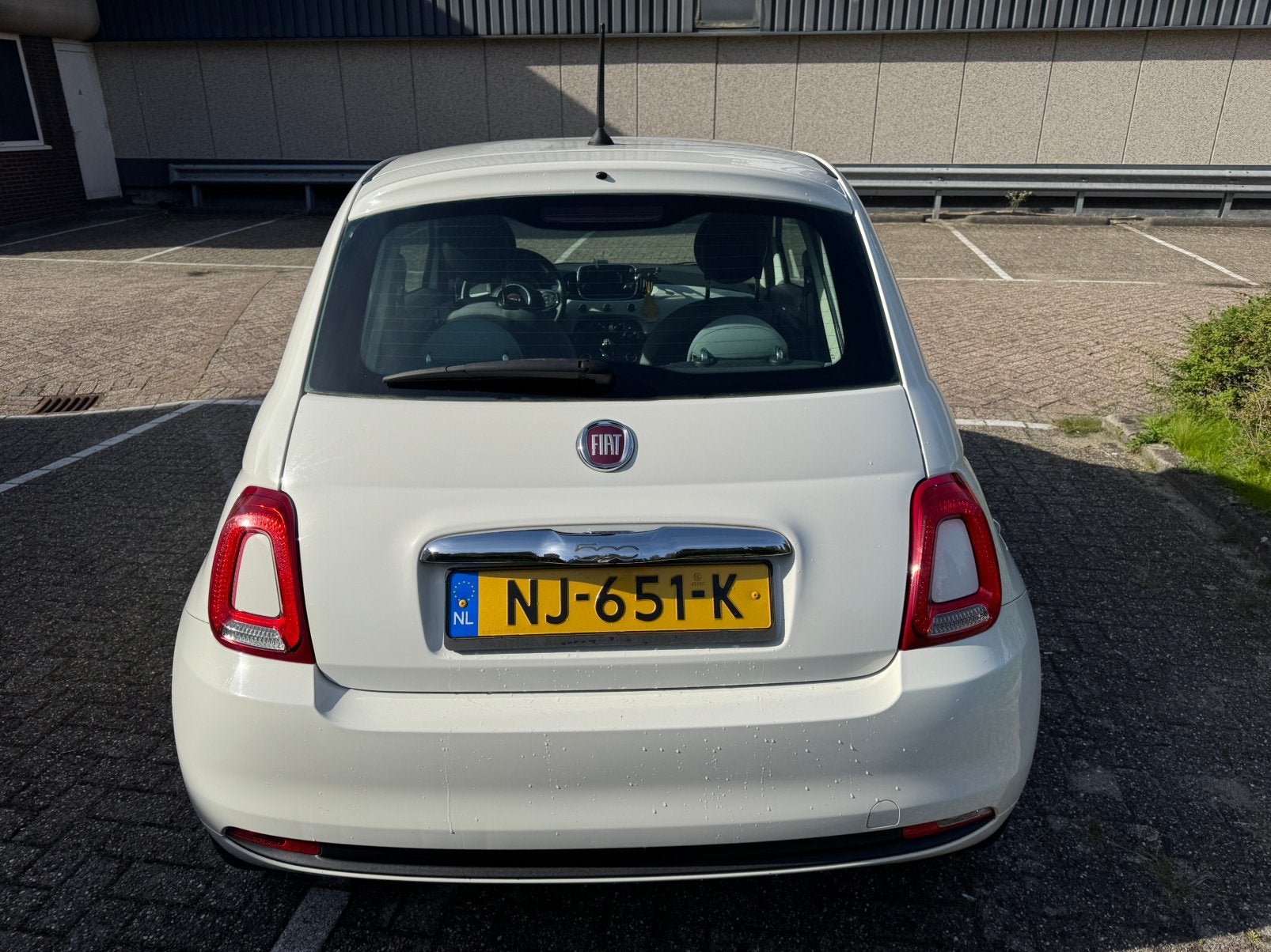 Foto 6 van Fiat 500 0.9 TwinAir TURBO 80 pk | Wit | 2017 | Nieuwe APK