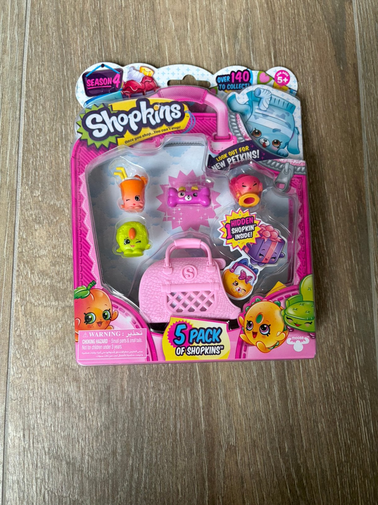 Shopkins Pets- Serie 4 (5 pack), Verzenden, Nieuw