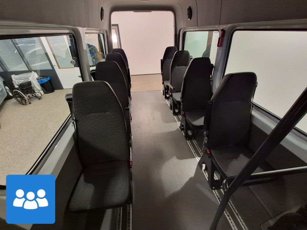 Volkswagen Crafter L2H2 Personenbus Groepsvervoer 9-pers., Auto's, Volkswagen, 13 km/l, Euro 5, Stof, Gebruikt