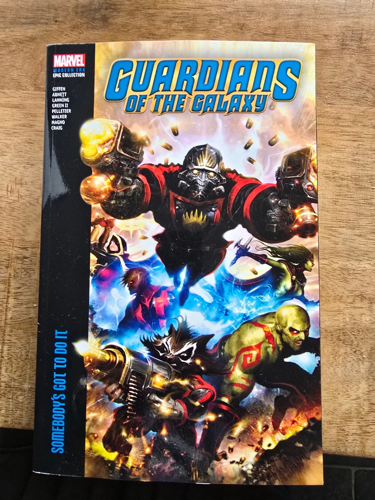 Guardians of the Galaxy Modern Era Epic 01: Somebody's Got t, Boeken, Eén comic, Amerika, Ophalen of Verzenden, Zo goed als nieuw