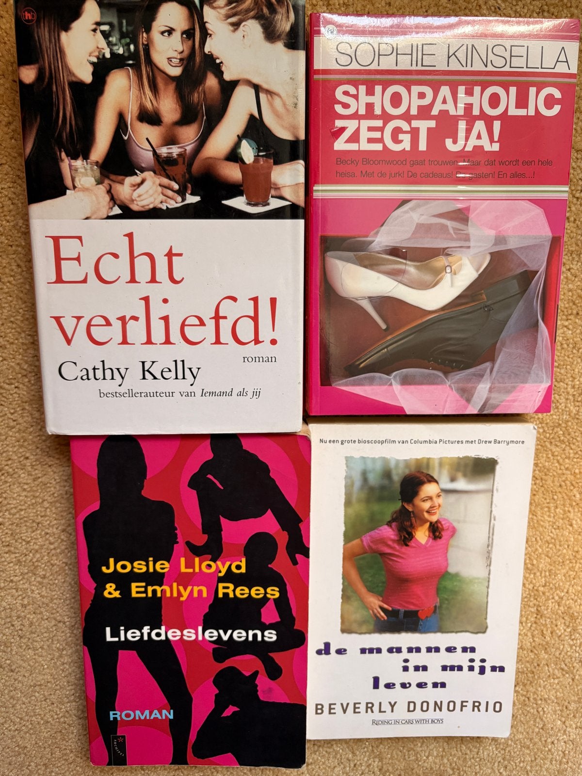 4 romans: Cathy Kelly, Sophie Kinsella, Josie Lloyd, Emlyn R, Ophalen of Verzenden, Gelezen, Europa overig