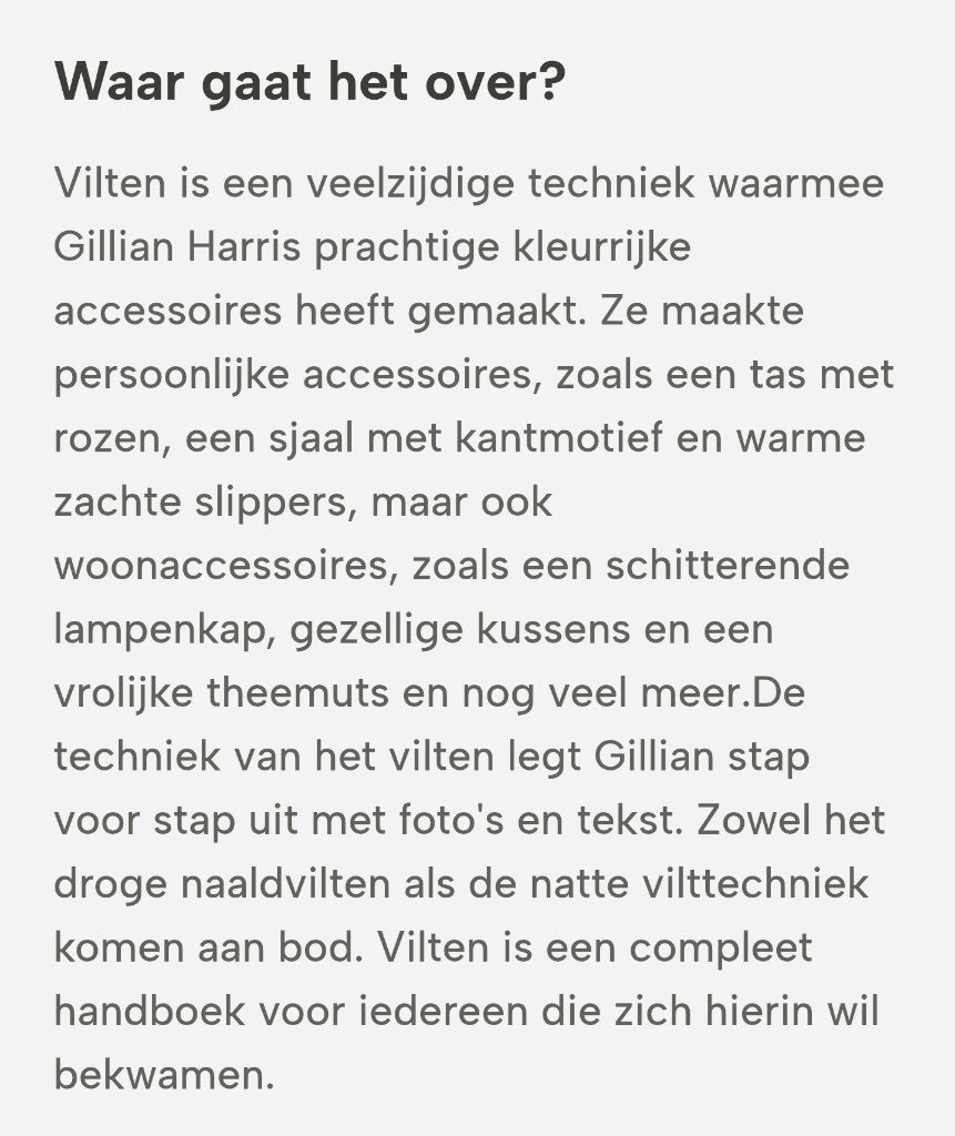 Foto 4 van Boek: Vilten voor kleurrijke accessoires