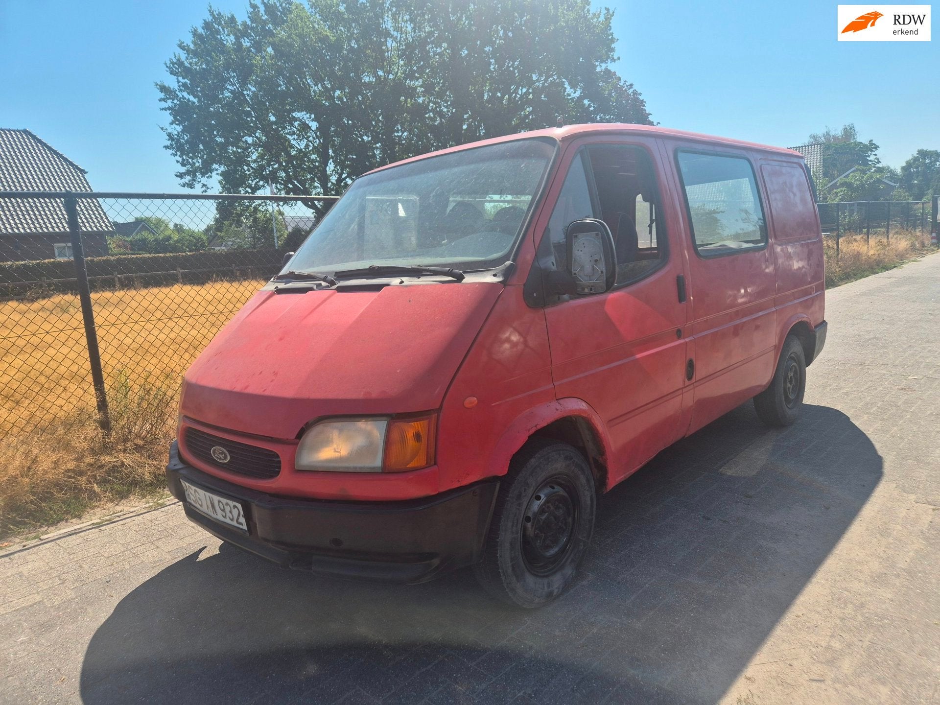 Ford Transit 2.5 DIESEL MANUEEL SHORT 1999 CLEAN CAR, Auto's, Bestelauto's, Euro 2, Gebruikt, Origineel Nederlands, Bedrijf