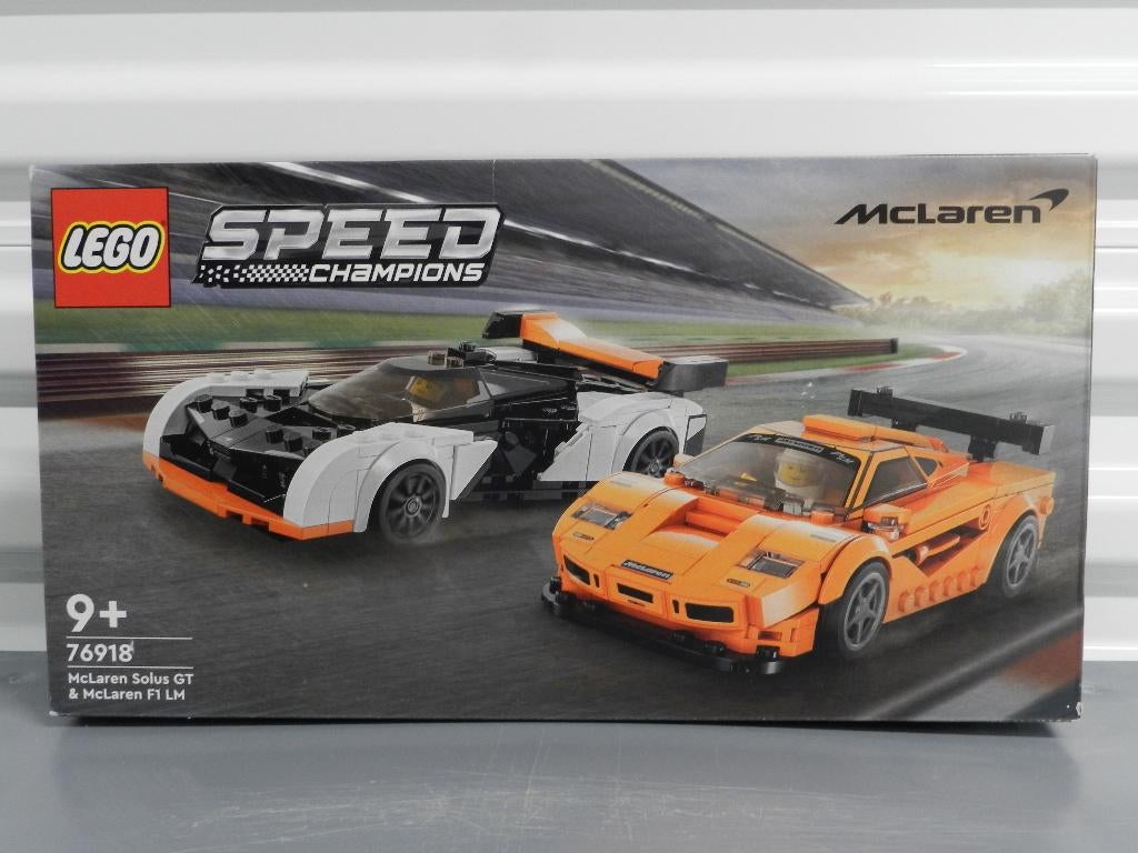 LEGO McLaren Solus GT & McLaren F1 LM (76918), Kinderen en Baby's, Speelgoed | Duplo en Lego, Nieuw, Lego, Complete set, Ongeopend/sealed
