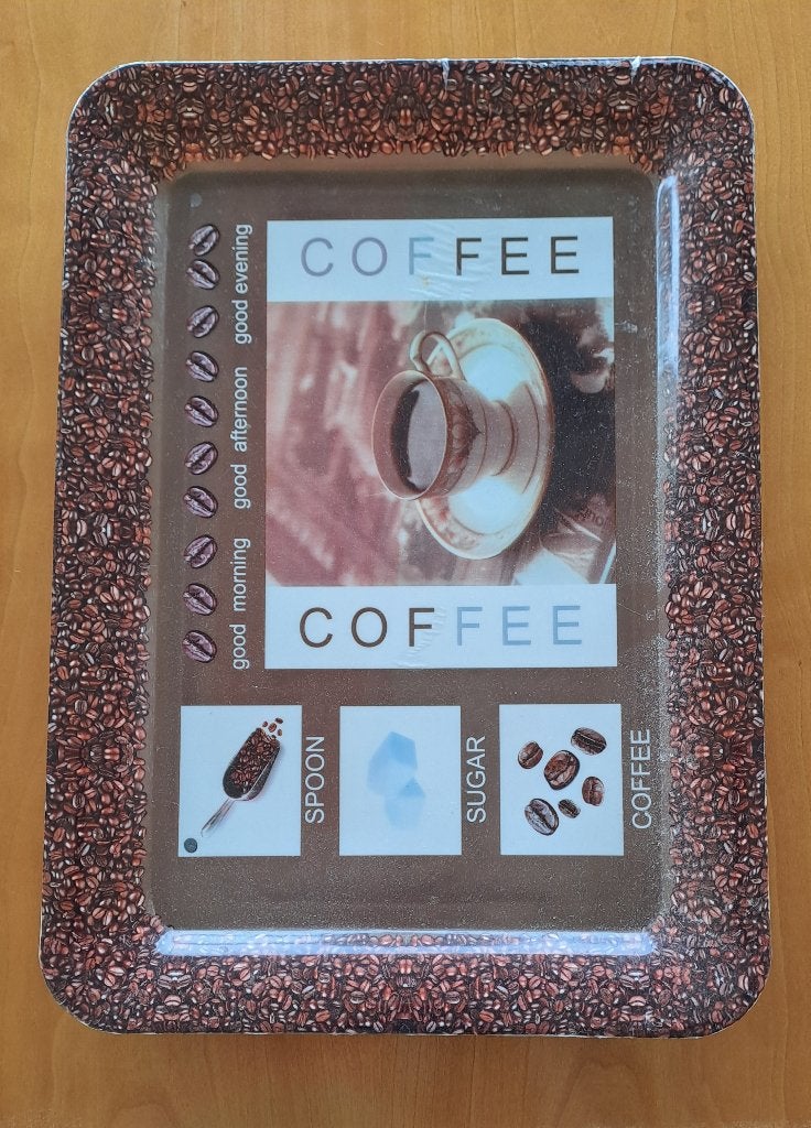 Dienblad koffie, -, -, Nieuw, Ophalen of Verzenden