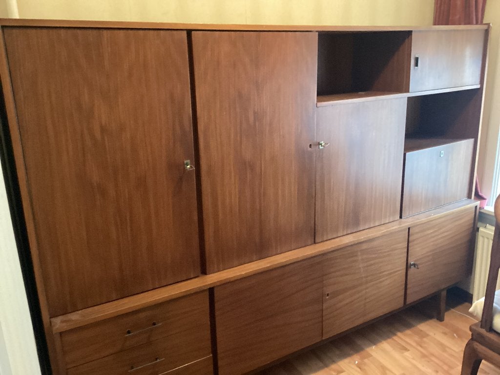 Kast, Huis en Inrichting, Kasten | Kledingkasten, Gebruikt, 150 tot 200 cm, 200 cm of meer, 25 tot 50 cm, Met lade(s), Met deur(en)