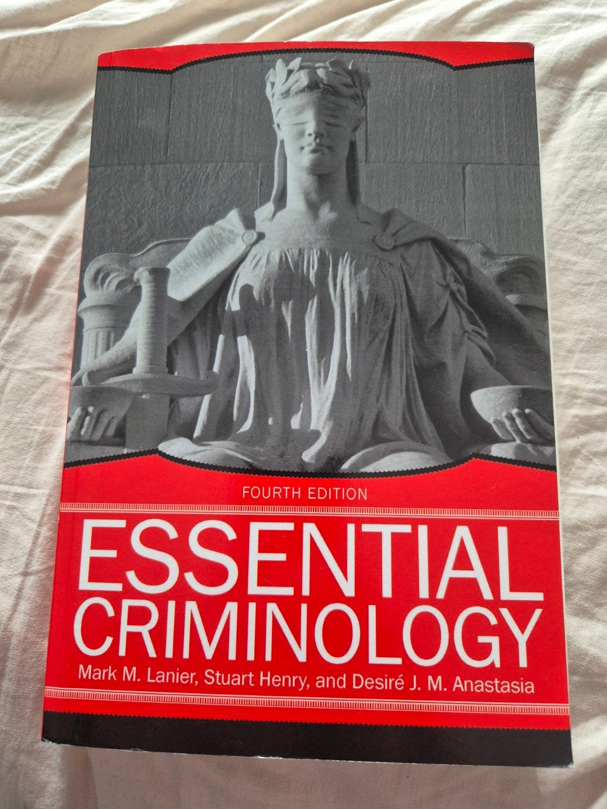 Essential Criminology - Fourth Edition, Ophalen of Verzenden, Gamma, Mark M. Lanier, Stuart Henry, and Desiré J. M. Anastasia