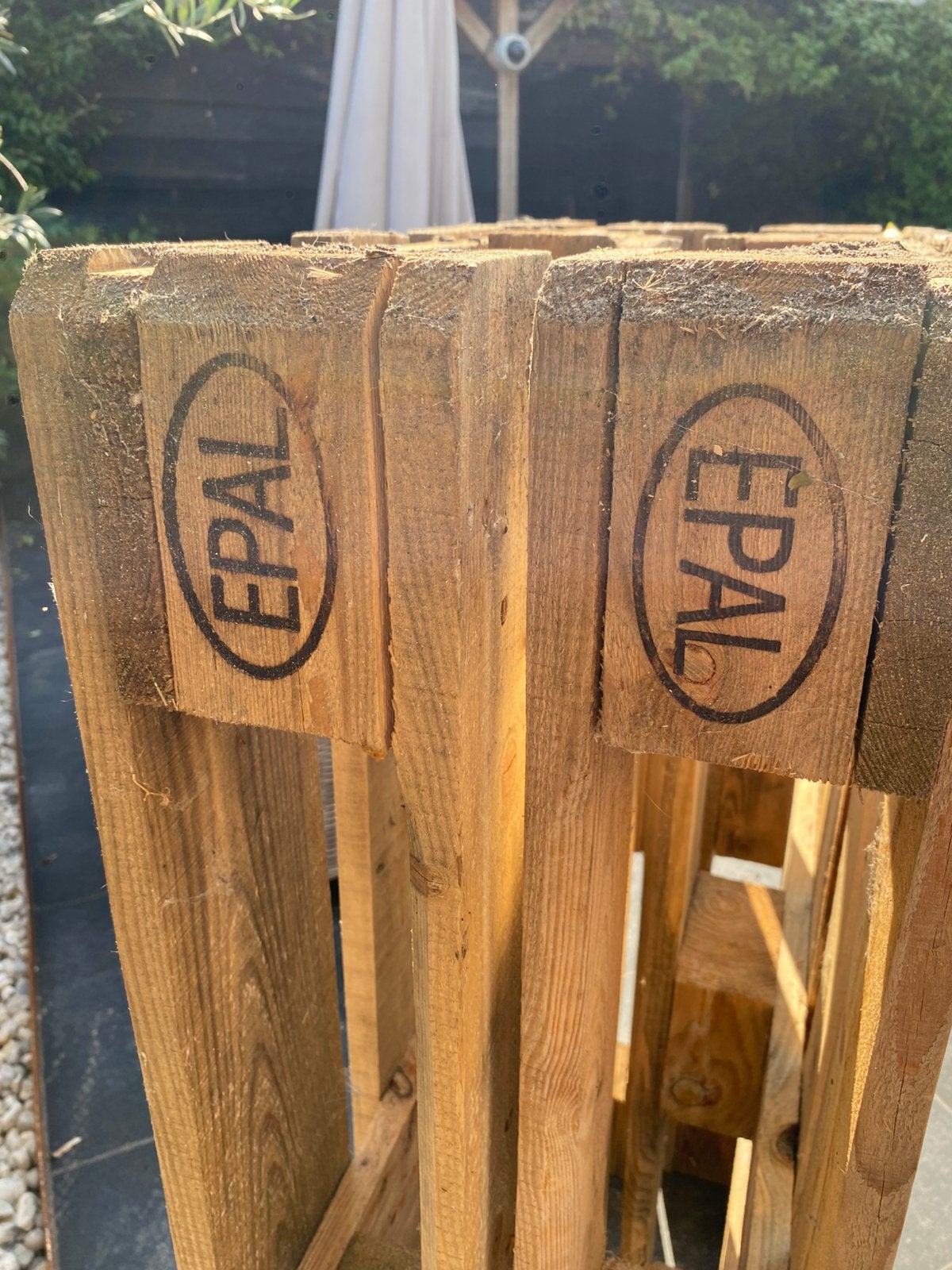 Pallets 2 stuks, Ophalen, Gebruikt, Pallet, Minder dan 200 cm