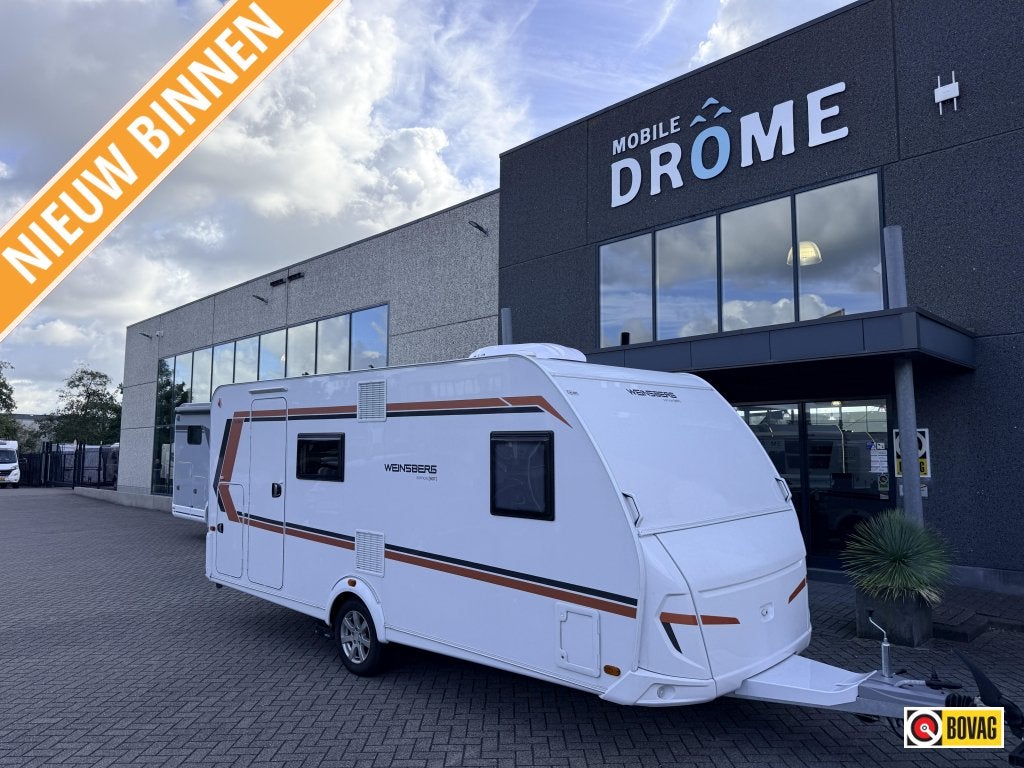 Weinsberg CaraOne Edition HOT 500 FDK Stapelbed/Airco/Mover, Caravans en Kamperen, Overige merken, Dwars-stapelbed, Overige, Tot en met 5