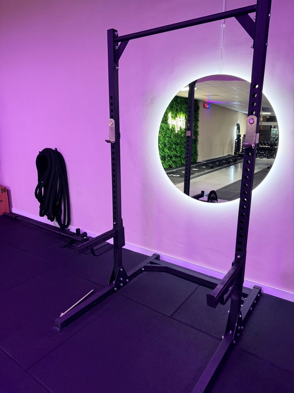 Lifemaxx Crossmax Squat Rack - Zo goed als nieuw, Ophalen, Zo goed als nieuw, Benen, Overige typen