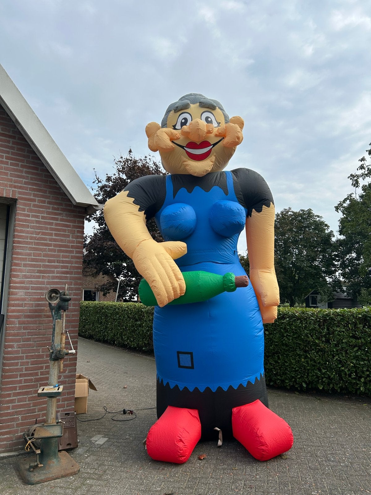 Opblaasbare Sarah pop 4,5 meter, Ophalen, Gebruikt, Overige thema's, Overige typen