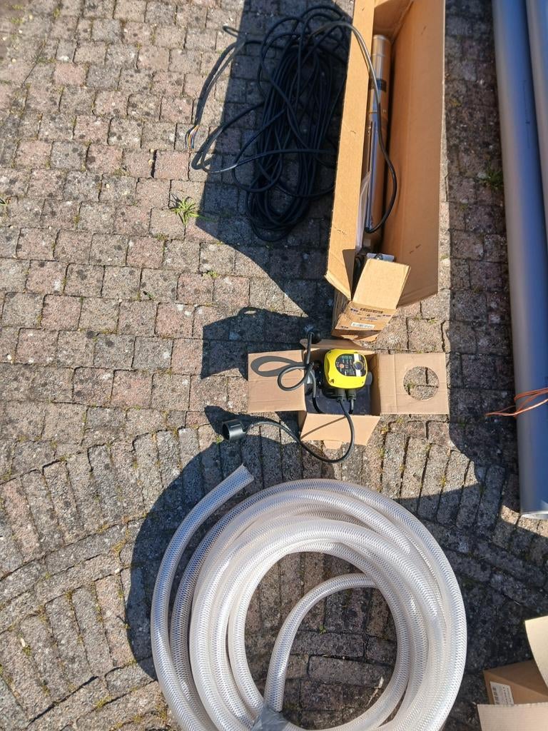 TDP 5500 e  dompelpomp 10cm doorsnee set, Ophalen of Verzenden, Nieuw, Elektrisch, Bronpomp