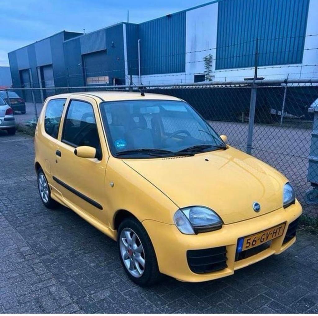 Fiat Seicento sporting Abarth  2001, Voorwielaandrijving, 400 kg, Handgeschakeld, Grijs