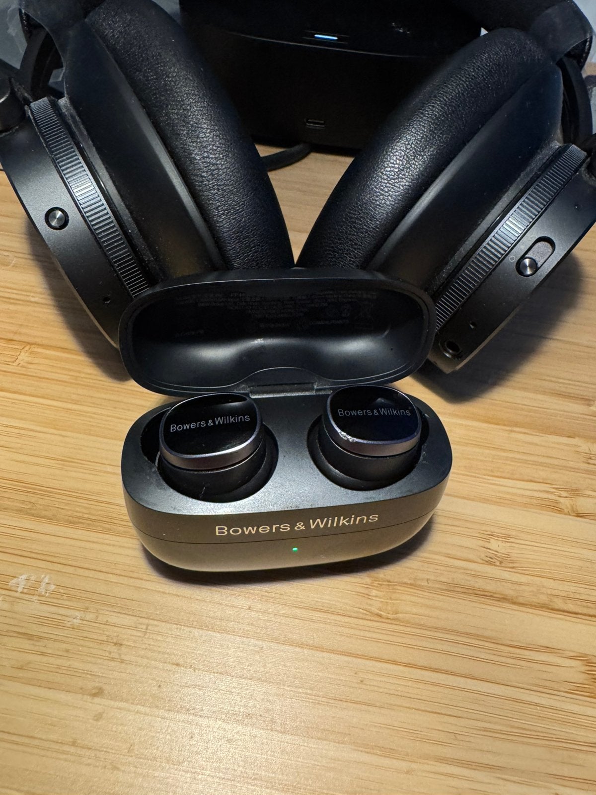 Bowers & Wilkins Pi8 met garantie, doos en factuur., Zwart, In gehoorgang (in-ear), Overige merken, Ophalen of Verzenden