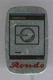 Rondo wasmachines blik speldje ( W_437 ), Verzenden, Zo goed als nieuw, Merk, Speldje of Pin