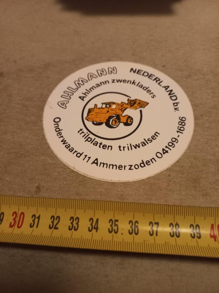 Ahlmann Nederland Ammerzoden, Ophalen of Verzenden, Zo goed als nieuw