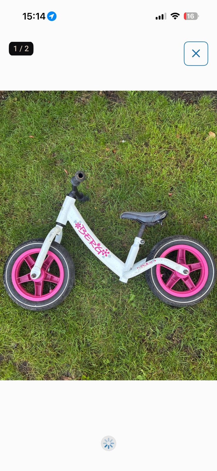 Loopfiets, Ophalen, Zo goed als nieuw, Loopfiets