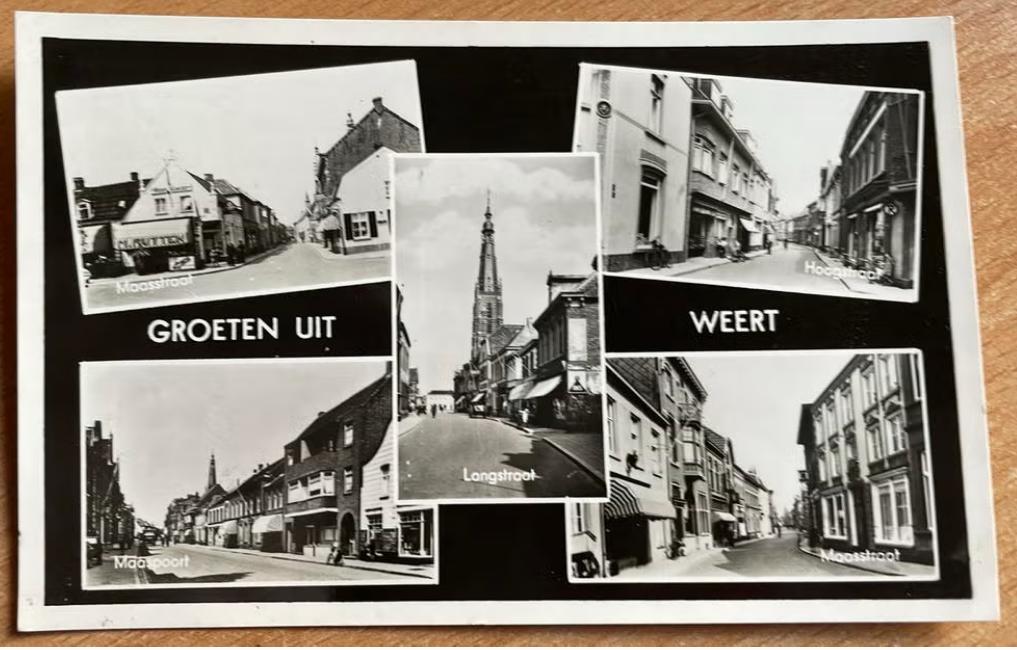 Ansichtkaart Weert, Verzamelen, Ophalen of Verzenden, Gelopen, Limburg