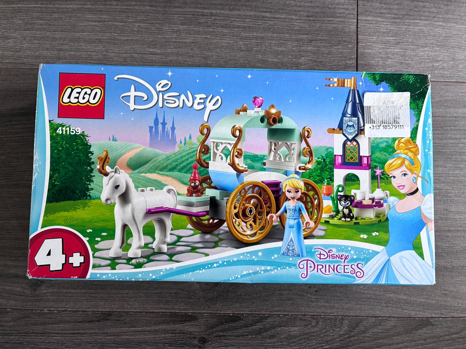NIEUW: Lego Disney Assepoesters Koets #41159 (2018), Ophalen, Inclusief extra onderdelen, Lego, Nieuw