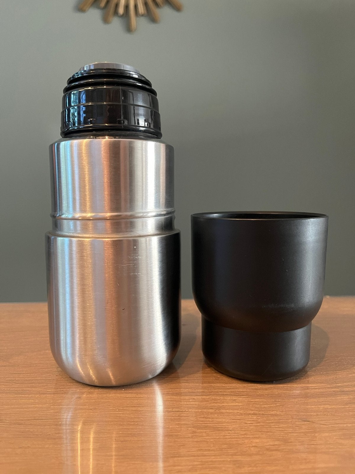 Handige Hema thermosbeker, Huis en Inrichting, Keuken | Servies, Overige materialen, Ophalen of Verzenden, Zo goed als nieuw, Overige stijlen