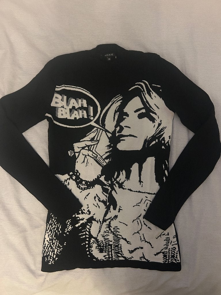 Nieuwstaat NIKKIE trui / shirt in maat 38, Maat 38/40 (M), Meerkleurig, Ophalen of Verzenden, Zo goed als nieuw