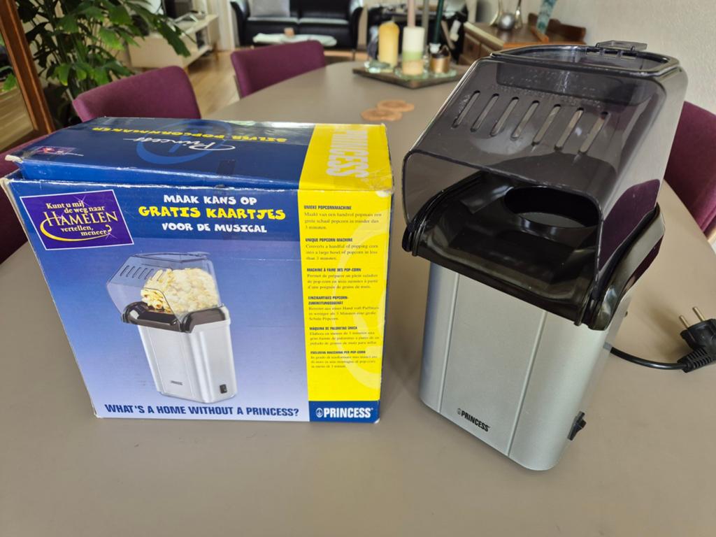 Princess Popcorn machine 2984 1200W, Ophalen of Verzenden, Zo goed als nieuw