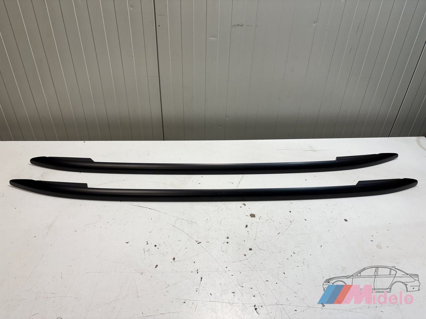 VW T-ROC DAKRAILS L+R MATT ZWART 2GA860025A 2GA860026A, Gebruikt, -, Volkswagen, -