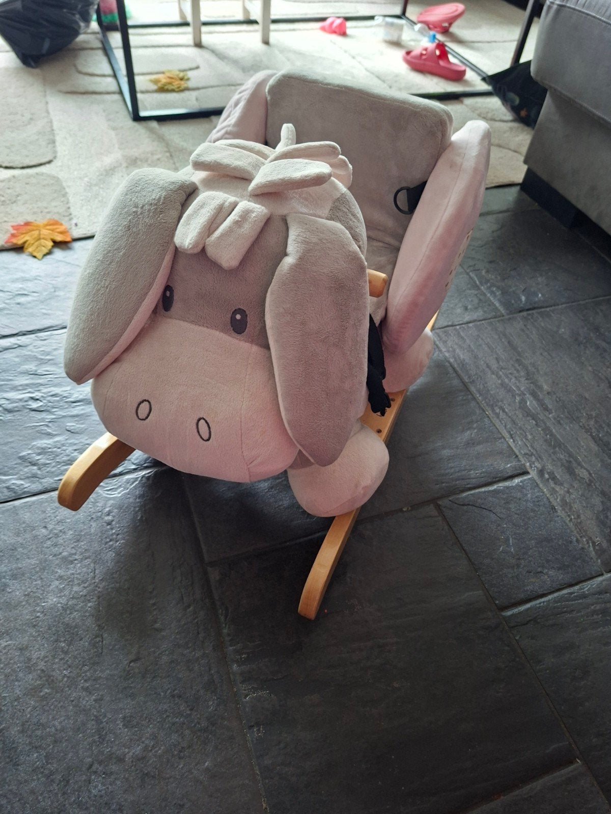 Schattige hobbel ezel voor baby's en peuters, Ophalen, Gebruikt, Overige typen